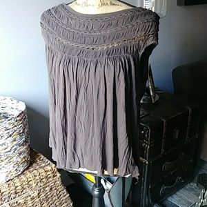 Free People Cotton Tee